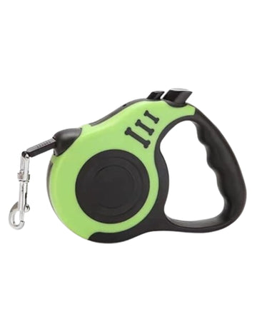 Retractable Pet Leash – 5 Meter Nylon Tape | One-Hand Lock System