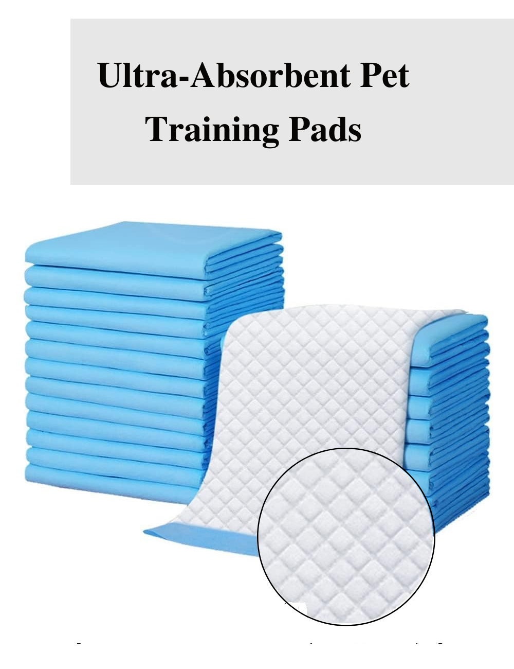 ChithuPets Ultra-Absorbent Pet Training Pads (25Pcs)