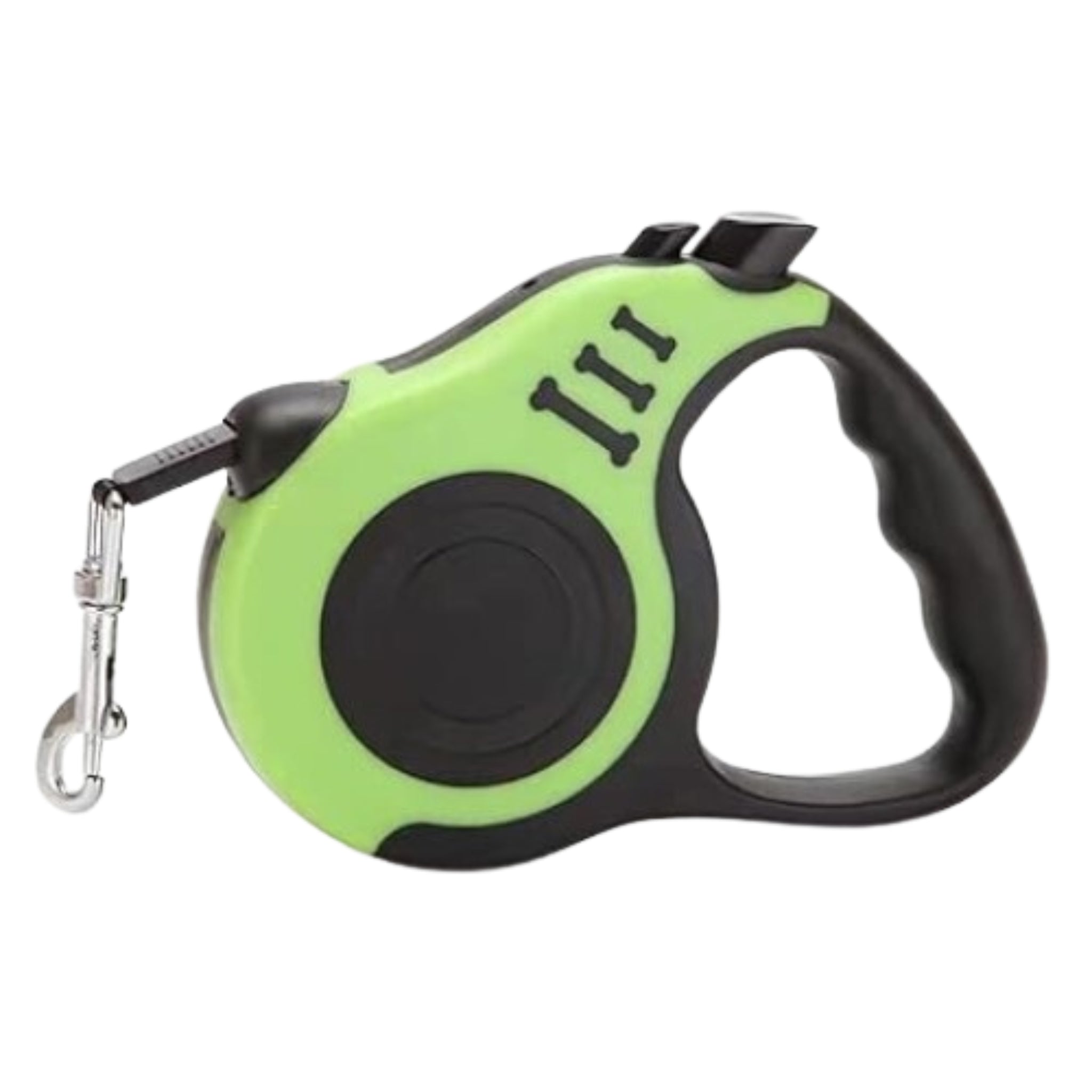 Retractable Pet Leash – 5 Meter Nylon Tape | One-Hand Lock System