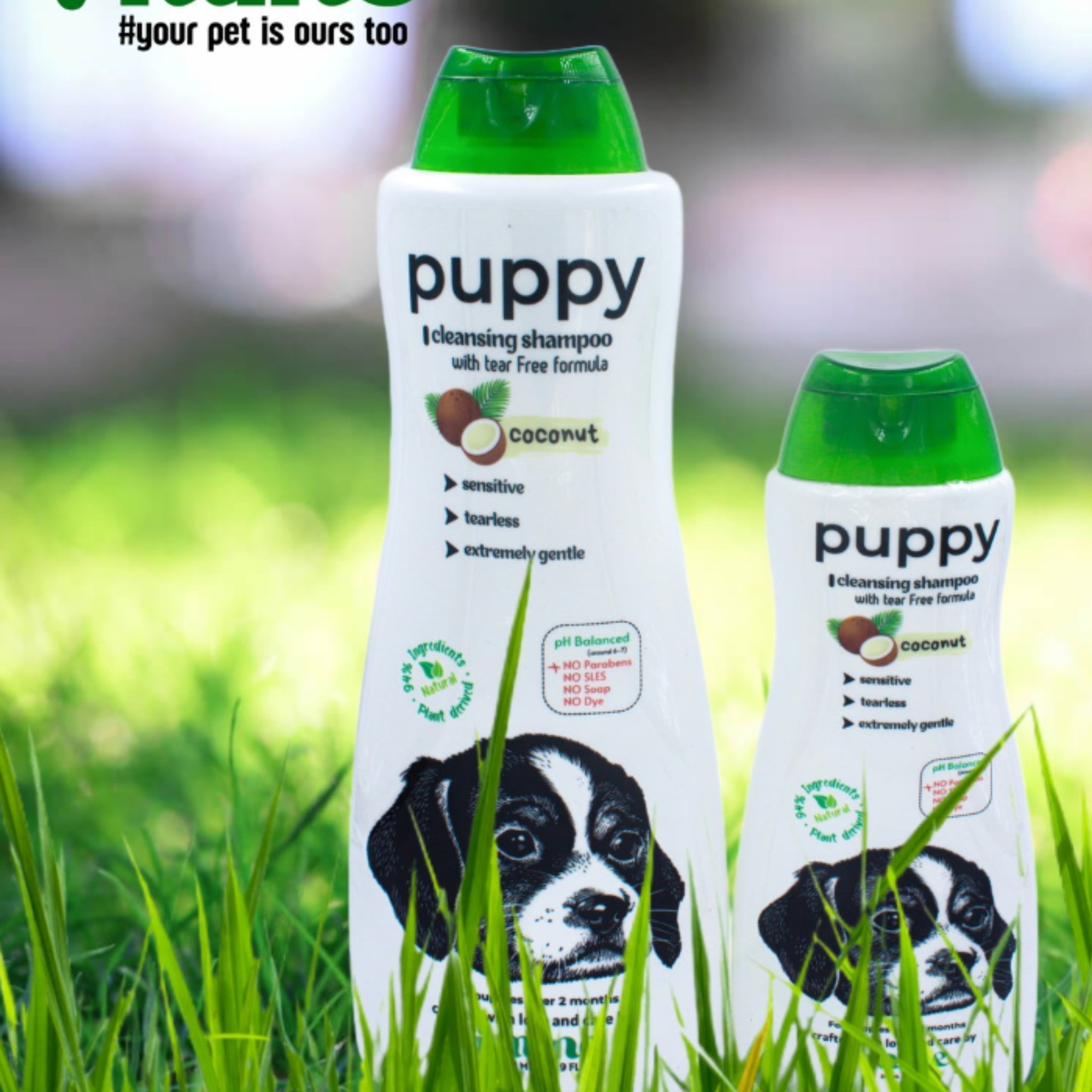 Pawmine Puppy Cleansing Shampoo – Coconut | Tear-Free &amp; Gentle Formula