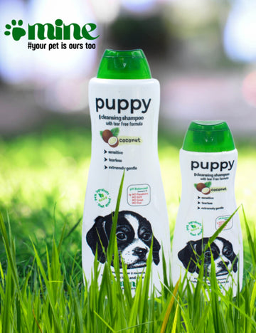Pawmine Puppy Cleansing Shampoo – Coconut | Tear-Free &amp; Gentle Formula
