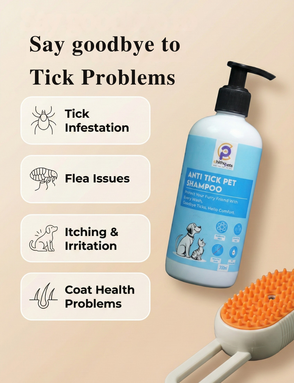 ChithuPets Tick Care Combo