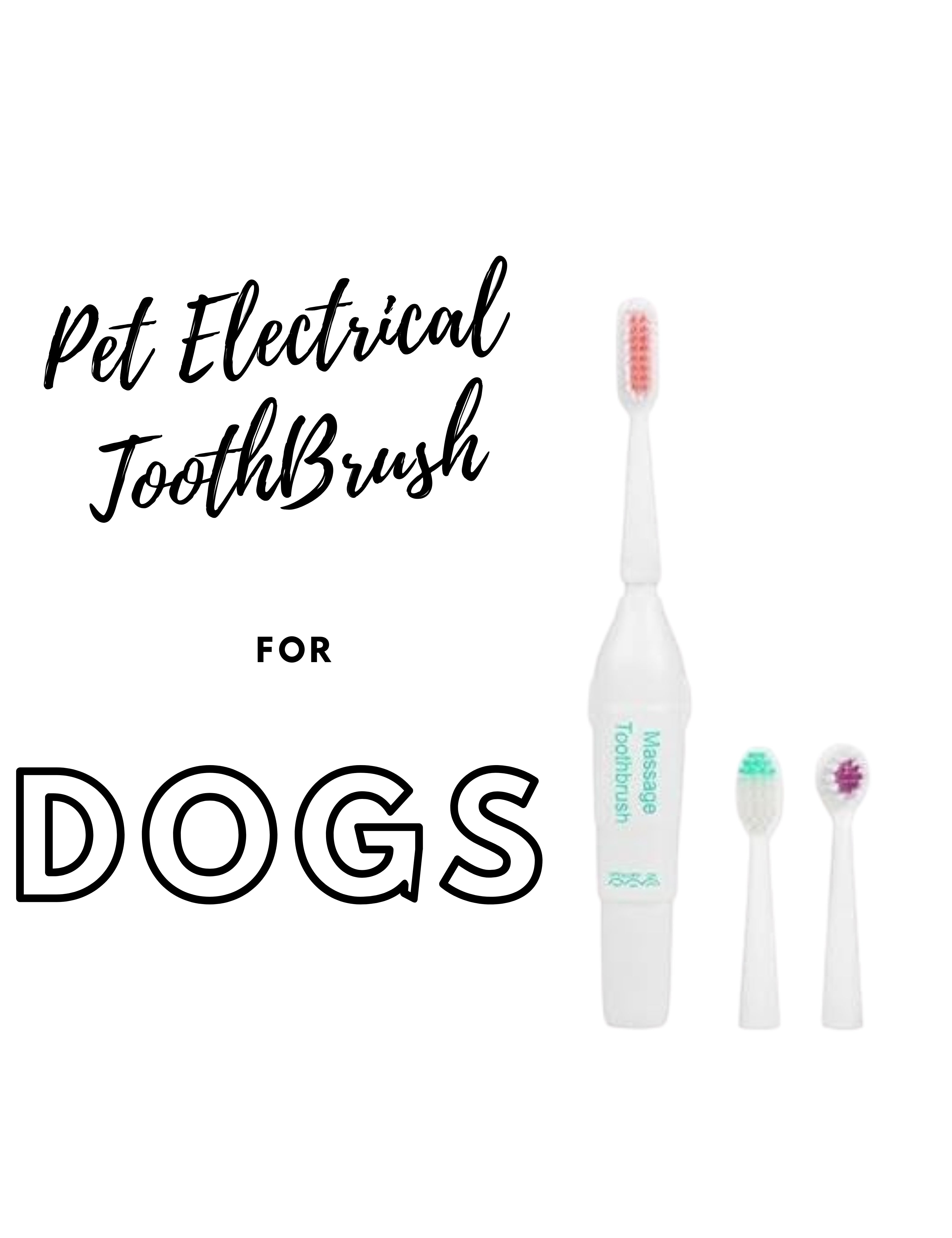 SparklePaw™ Electric Pet Toothbrush Set